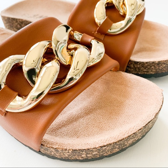 J.Mark Tan Sandals with Chain Urban-34 - Picture 7 of 8